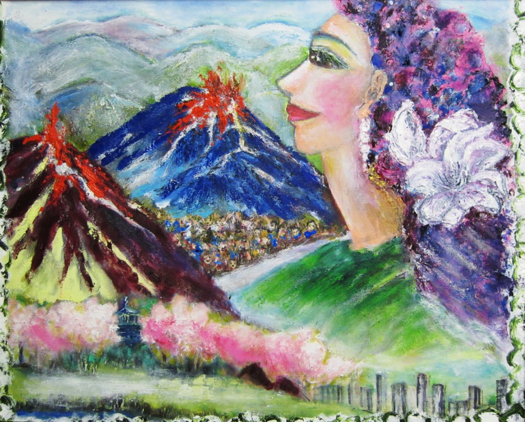 「山の動く日来る」　（与謝野晶子）15号