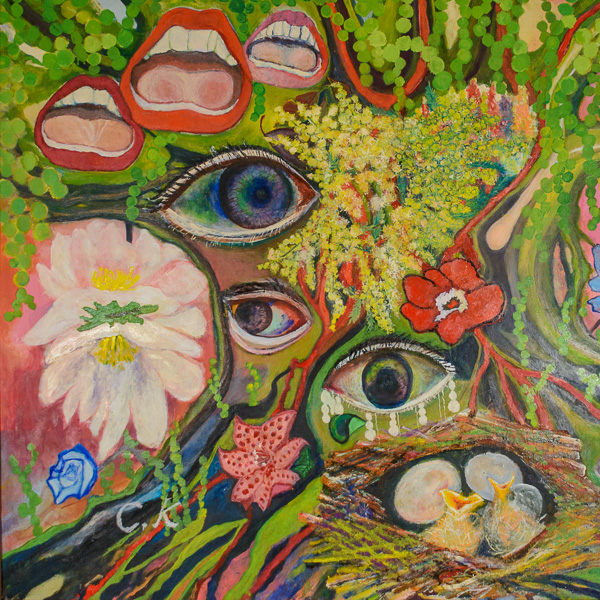 「ウイメンズ・スピリチュアル・パワー 」F100号